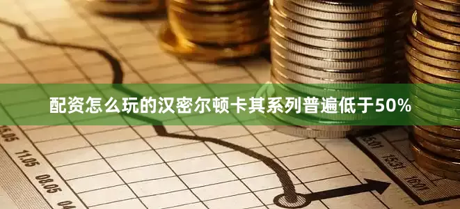 配资怎么玩的汉密尔顿卡其系列普遍低于50%
